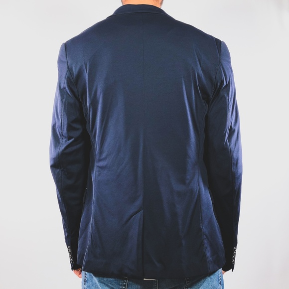 DIESEL J-Koca Navy Sportcoat Blazer Jacket 48 Euro - Picture 2 of 8